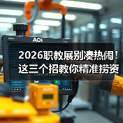 2026职教展别凑热闹！这三个招教你精准捞资源