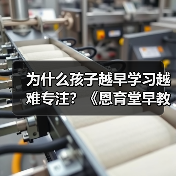 为什么孩子越早学习越难专注？《恩育堂早教教你科学解决（图3）
