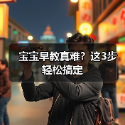 宝宝早教真难？这3步轻松搞定