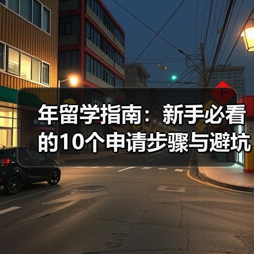 年留学指南：新手必看的10个申请步骤与避坑技巧