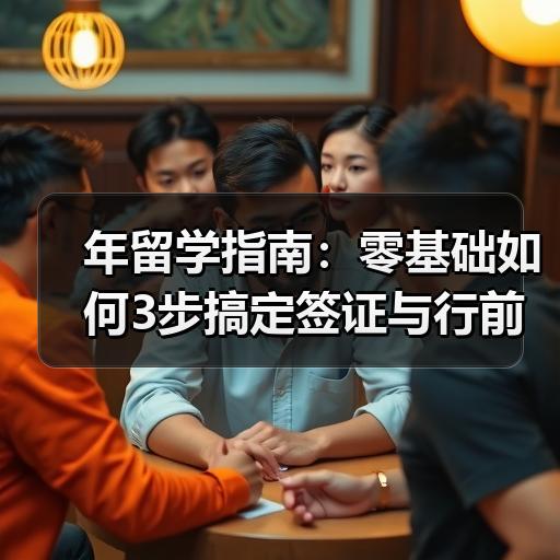 年留学指南：零基础如何3步搞定签证与行前准备全流程