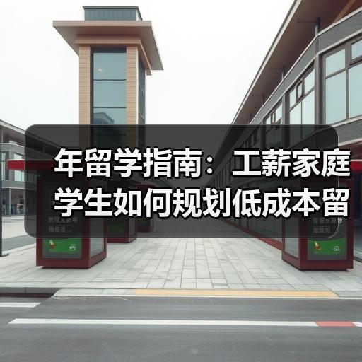 年留学指南：工薪家庭学生如何规划低成本留学路线