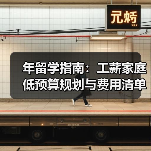 年留学指南：工薪家庭低预算规划与费用清单