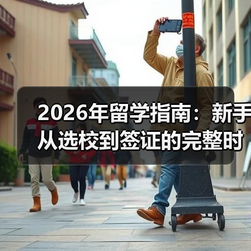 2026年留学指南：新手从选校到签证的完整时间线规划