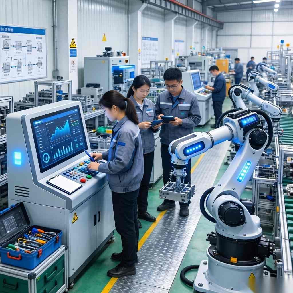 人工智能+制造政策推动产业智能化发展