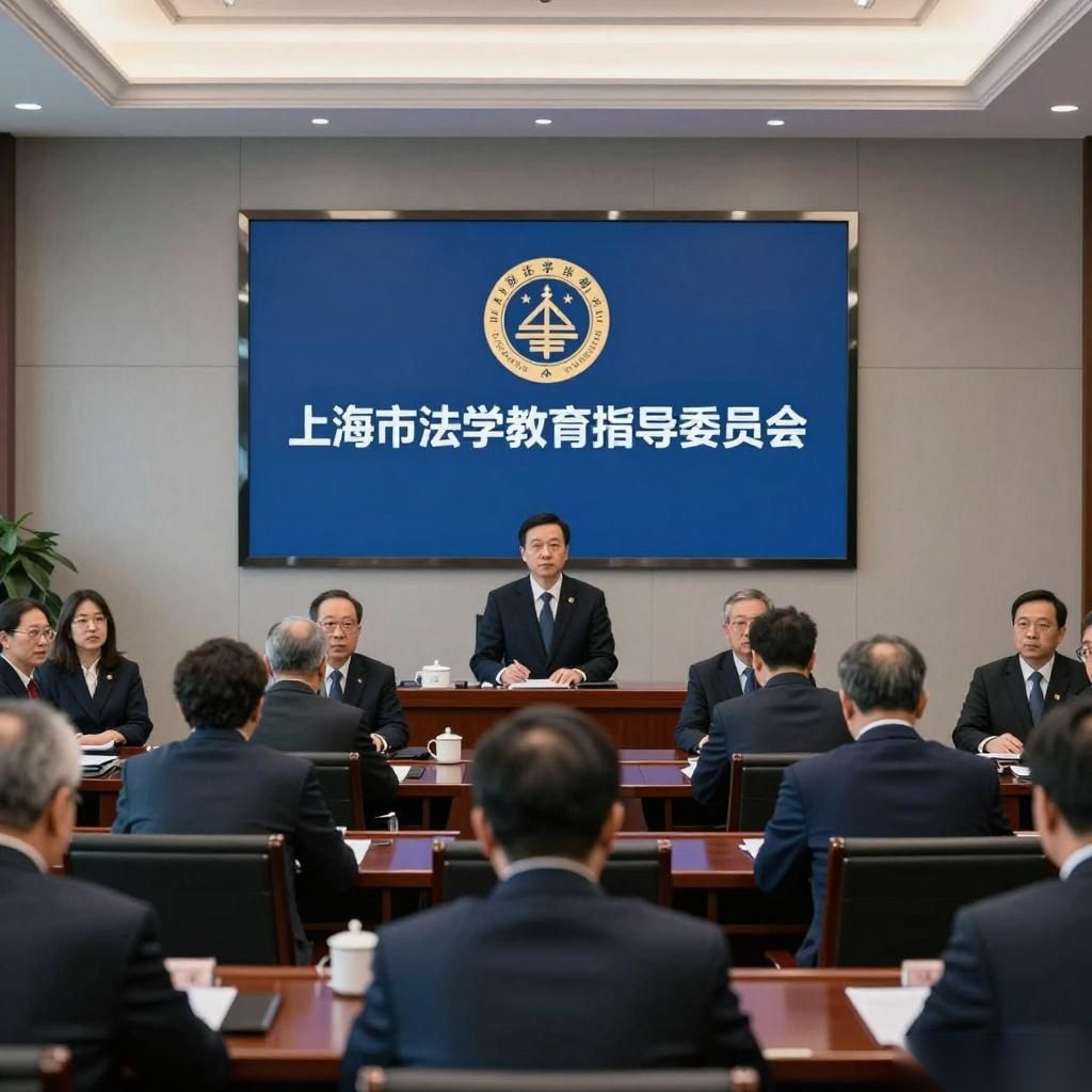 上海市法学教育指导委员会成立的缩略图