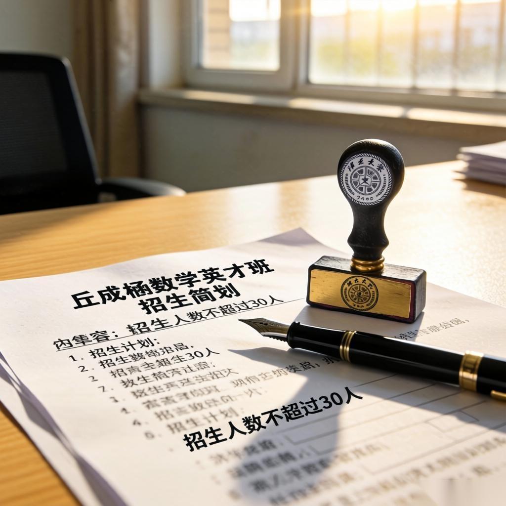 清华大学2026年丘成桐数学英才班招生简章发布