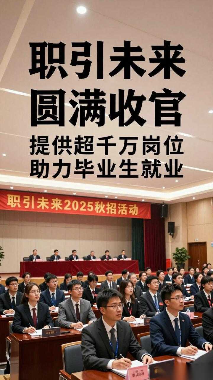 全国秋季招聘活动圆满收官 提供超千万岗位助力毕业生就业的缩略图