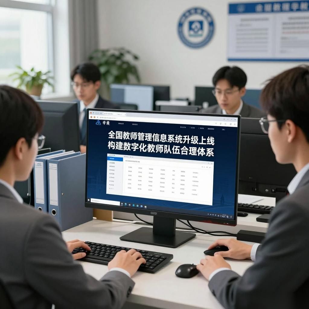 全国教师管理信息系统升级上线 构建数字化教师队伍治理体系的缩略图