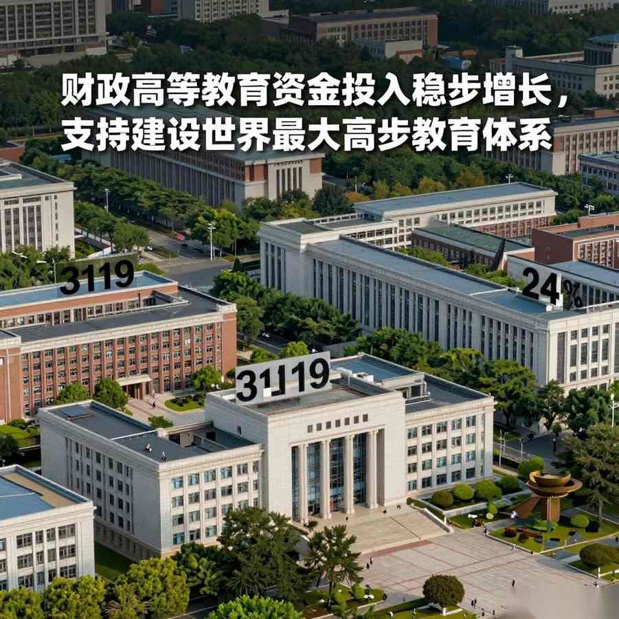 财政高等教育资金投入稳步增长 支持建设世界最大高等教育体系