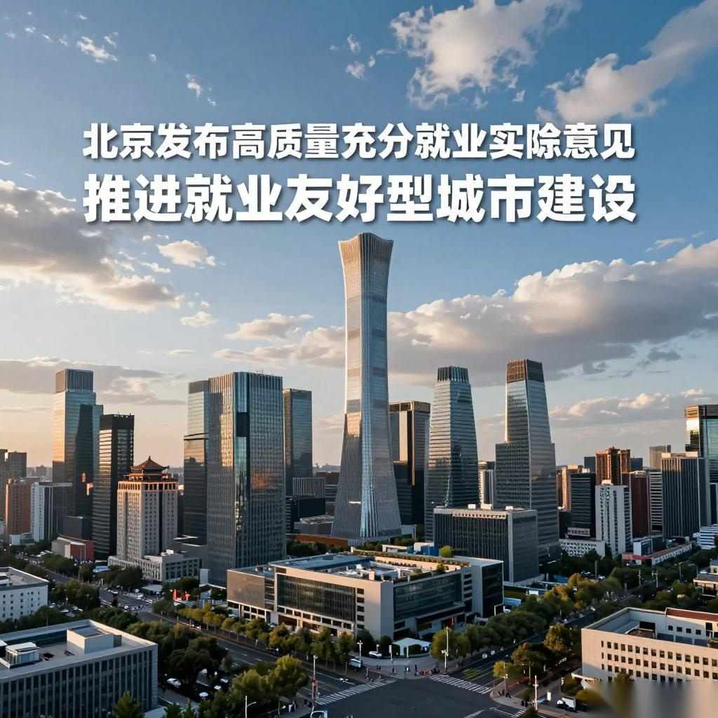 北京发布高质量充分就业实施意见 推进就业友好型城市建设的缩略图