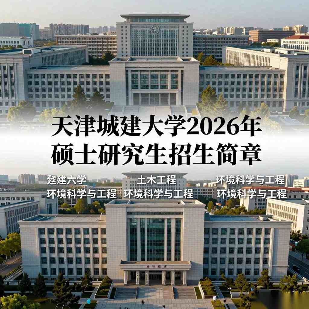 天津城建大学2026年硕士研究生招生简章发布