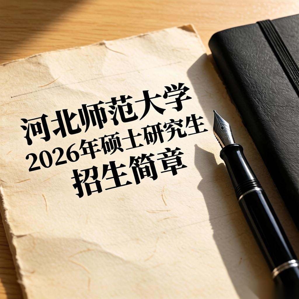 查看河北师范大学2026硕士招生章程，开启师范学术进阶新程！