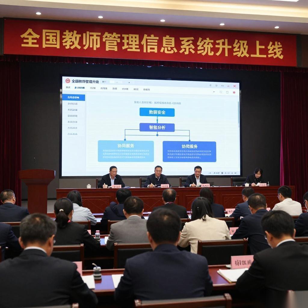 全国教师管理信息系统升级上线的缩略图