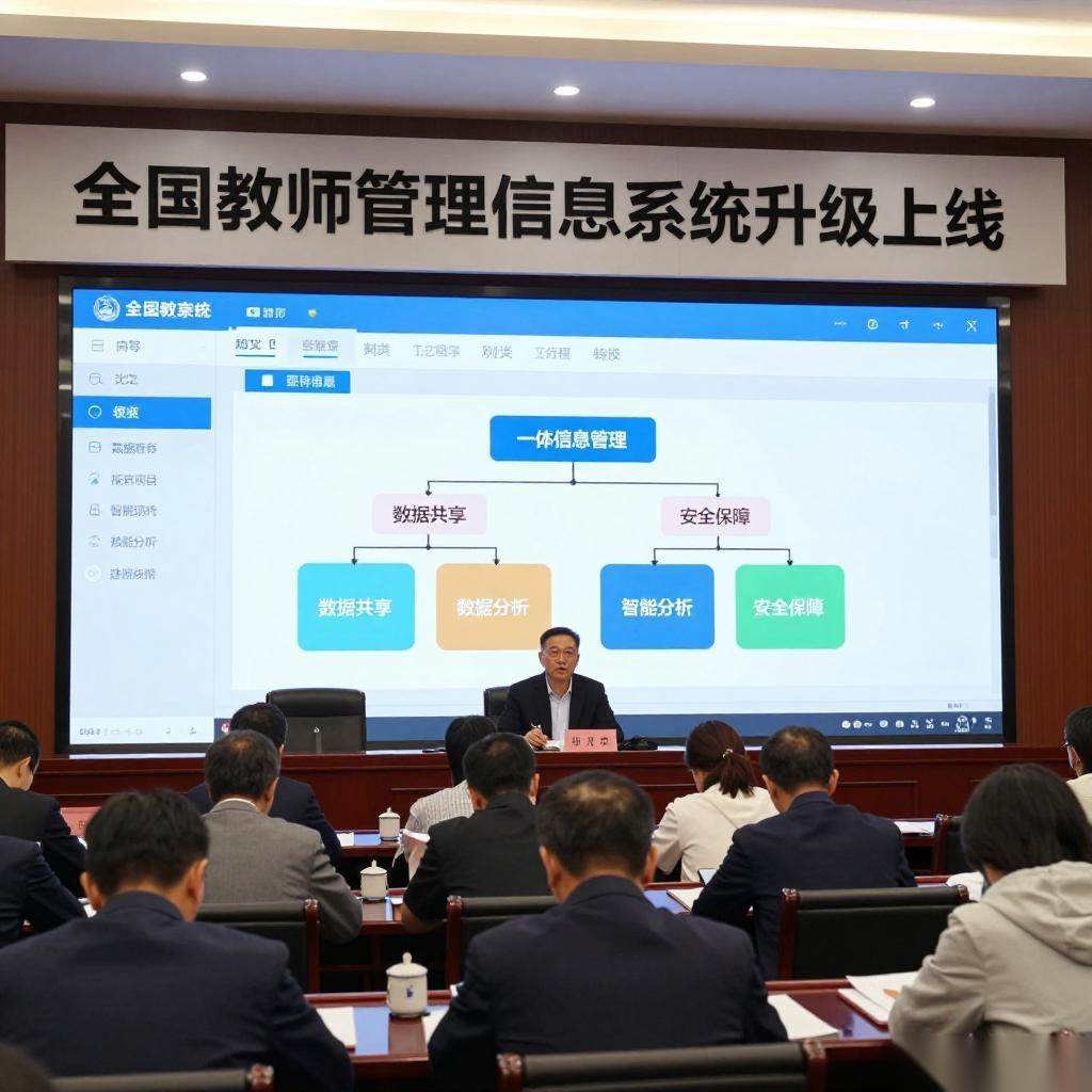 全国教师管理信息系统升级上线