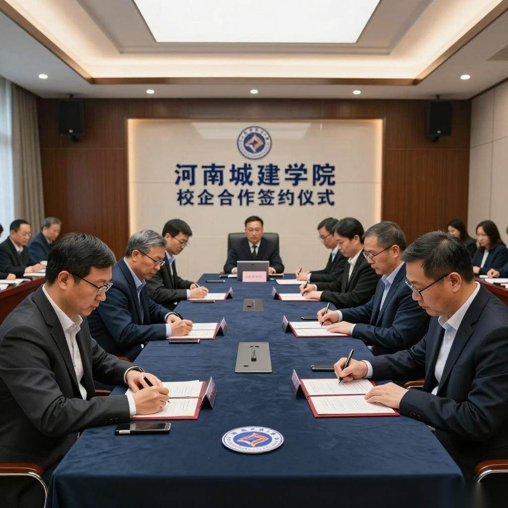 校企合作签约仪式上，董事长一句话透露了产业升级的秘密的缩略图