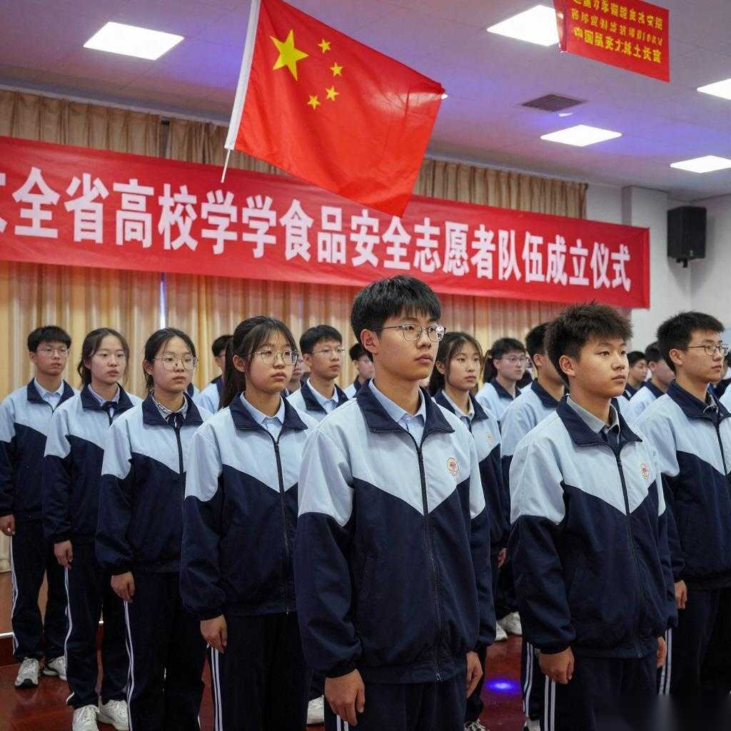 全省高校学生食品安全志愿者队伍成立，没想到他们宣誓后做了这些事的缩略图