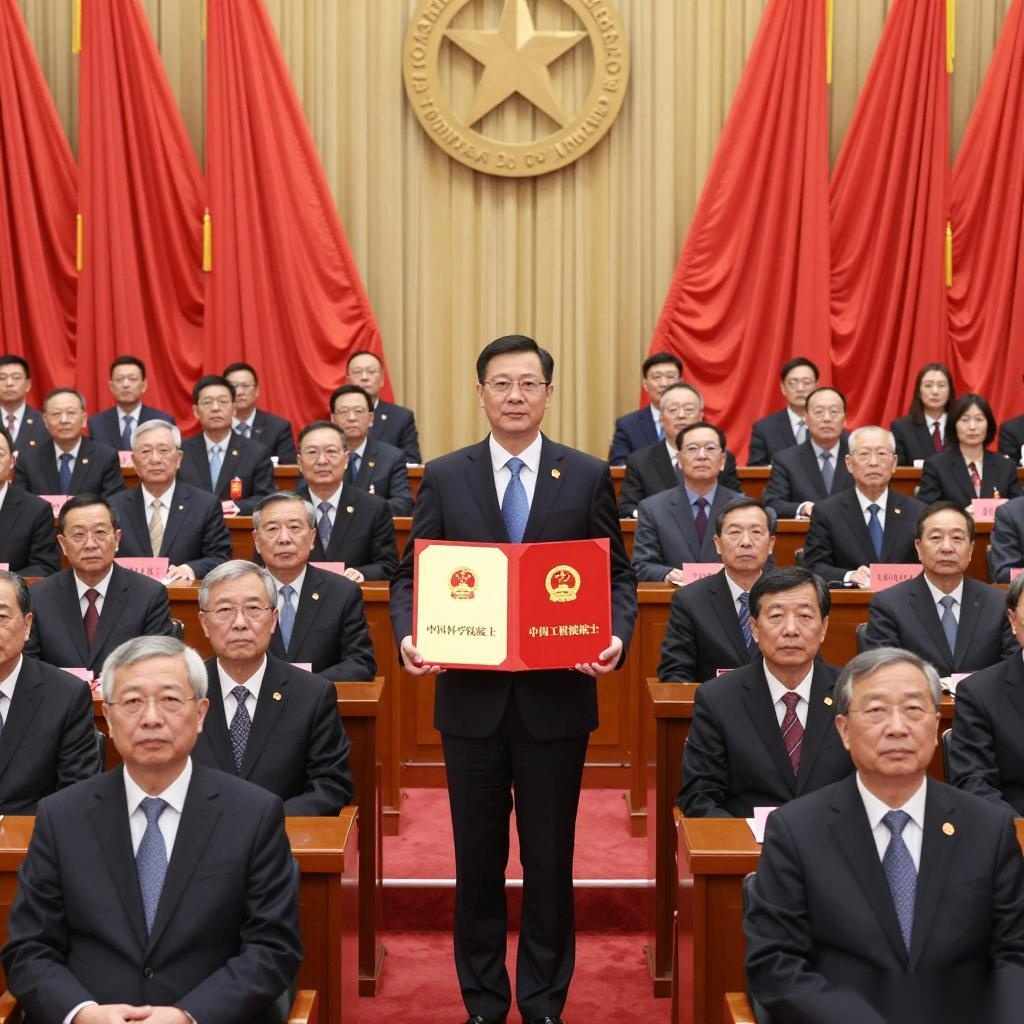 2025年两院院士颁证仪式举行，新当选院士肩负新使命的缩略图