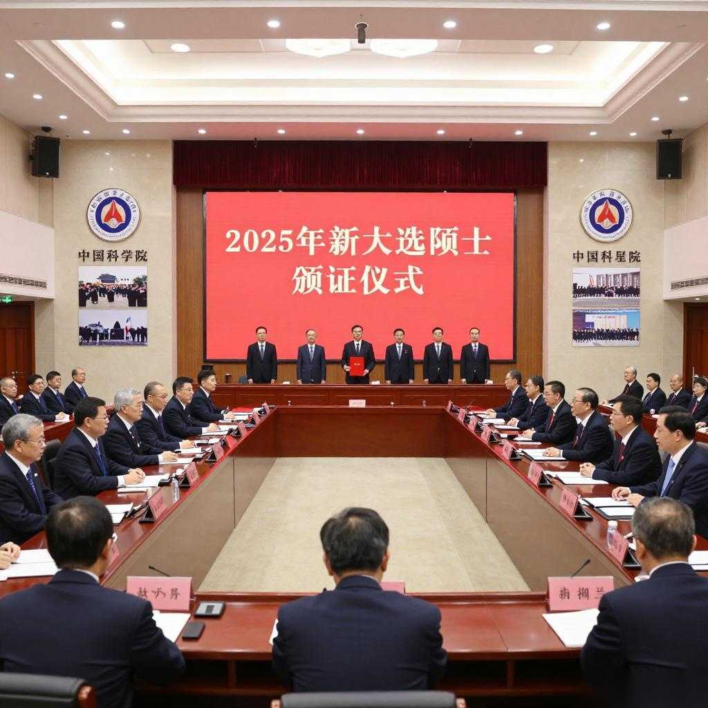 2025年两院院士颁证仪式举行，新当选院士肩负新使命