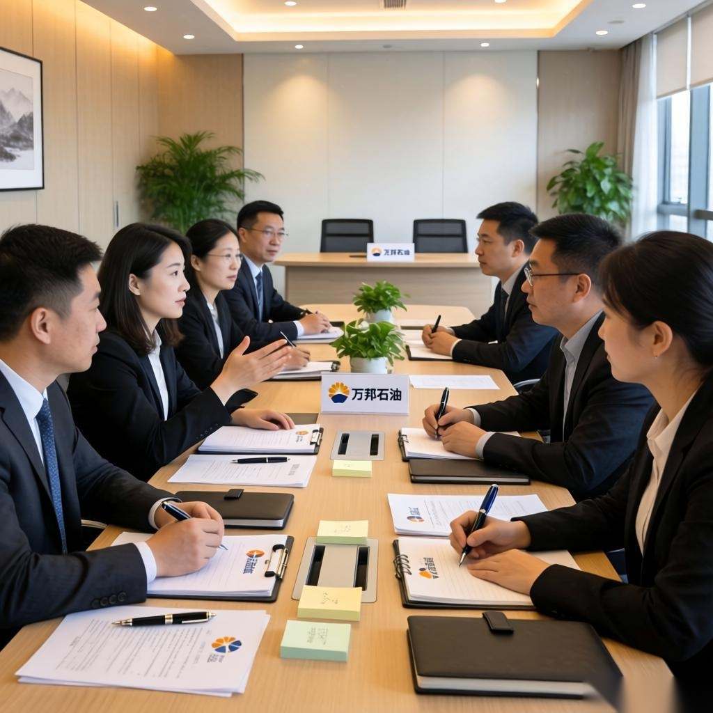 央企党史学习教育第四指导组到万邦石油销售调研指导工作