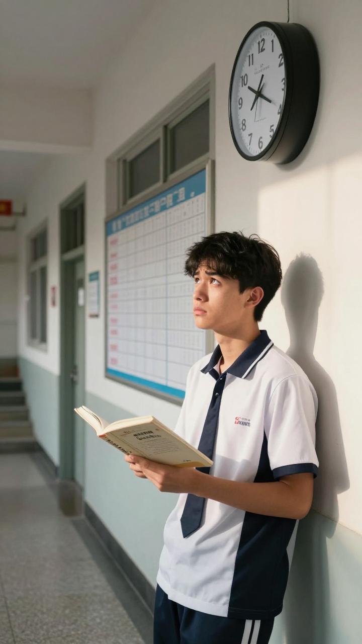 学校禁用手机后，学生竟然看不懂墙上的时钟