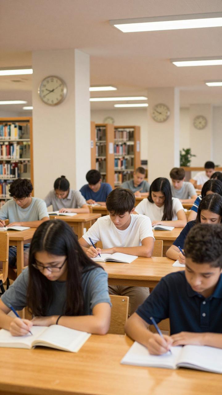 学校禁用手机后，学生竟然看不懂墙上的时钟